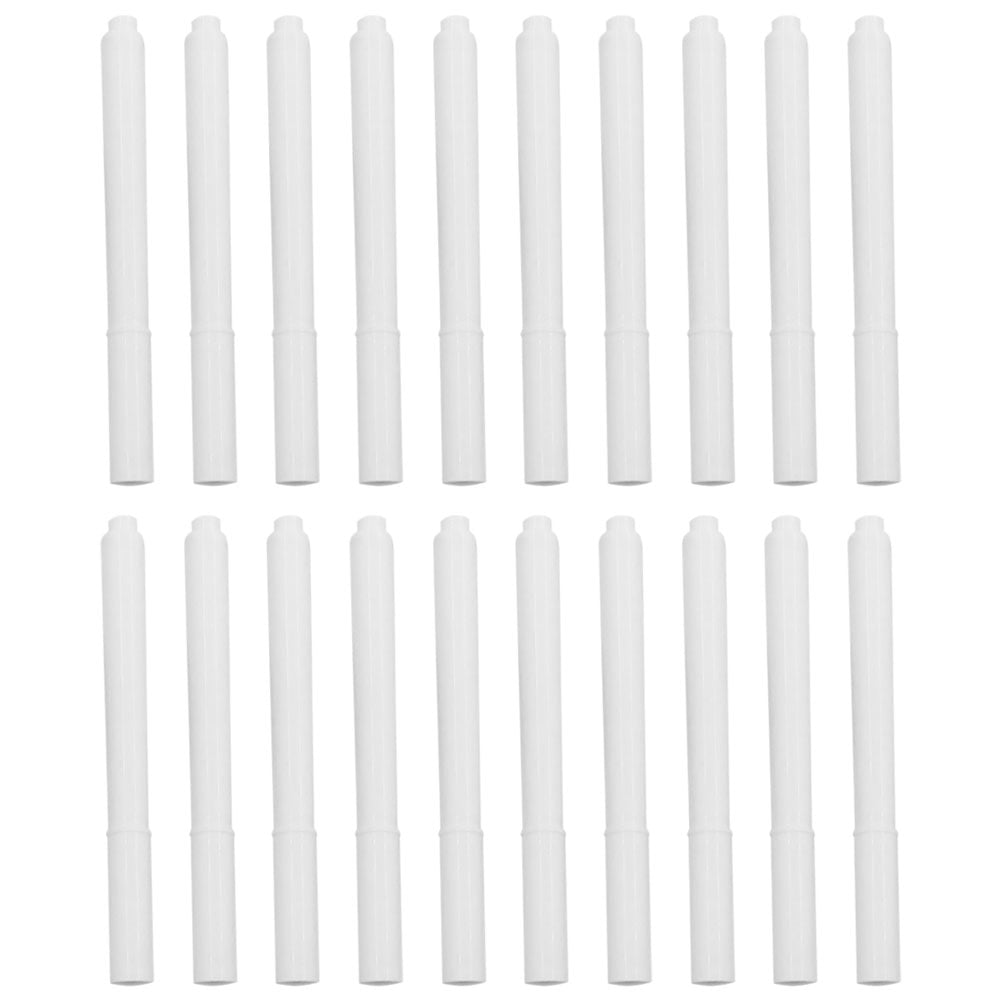 20pcs Pack White Chalk Markers For Chalkboard Signs Car Window Blackboard Bistro And Glass 10cm Dry Erase Chalk Board Markers