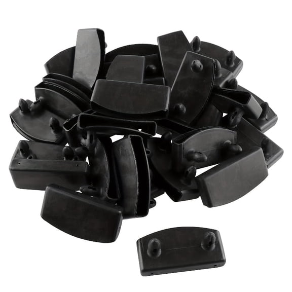 20pcs Plastic Bed Slat End Caps Holders Plastic Connector Furniture Accessories for Holding Securing Wooden Slats Bed Base