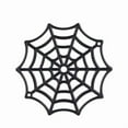 thumbnail image 1 of 20pcs Plastic Spider Web Cobweb Spider Web Felt Coasters for Party Scene Props Outdoor Yard Decor, 1 of 16