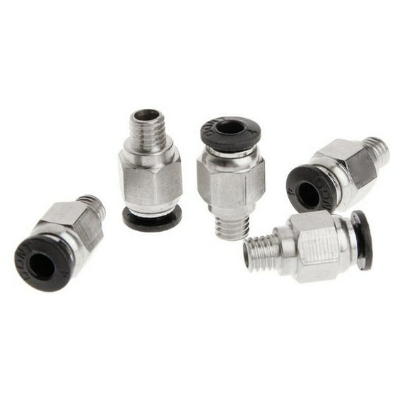 20pcs Pneumatic Connector PC4-M6 4mm Fittings for PTFE Tube Coupling