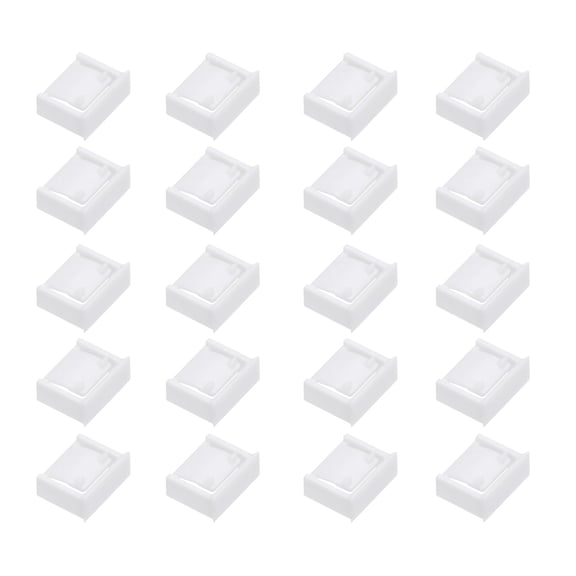 20pcs Port Blocker PC Locking USB Port/Dust PC Blocker White