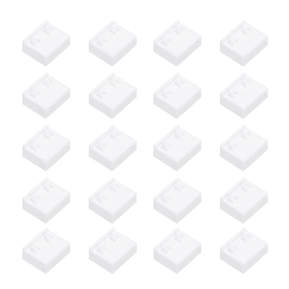20pcs Port Blocker PP Locking USB Port/Dust PC Blocker White