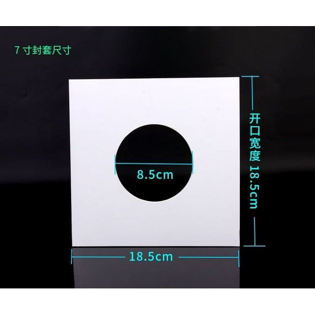 20pcs Professional Vinyl Record Sleeves Antistatic Vinyl Record