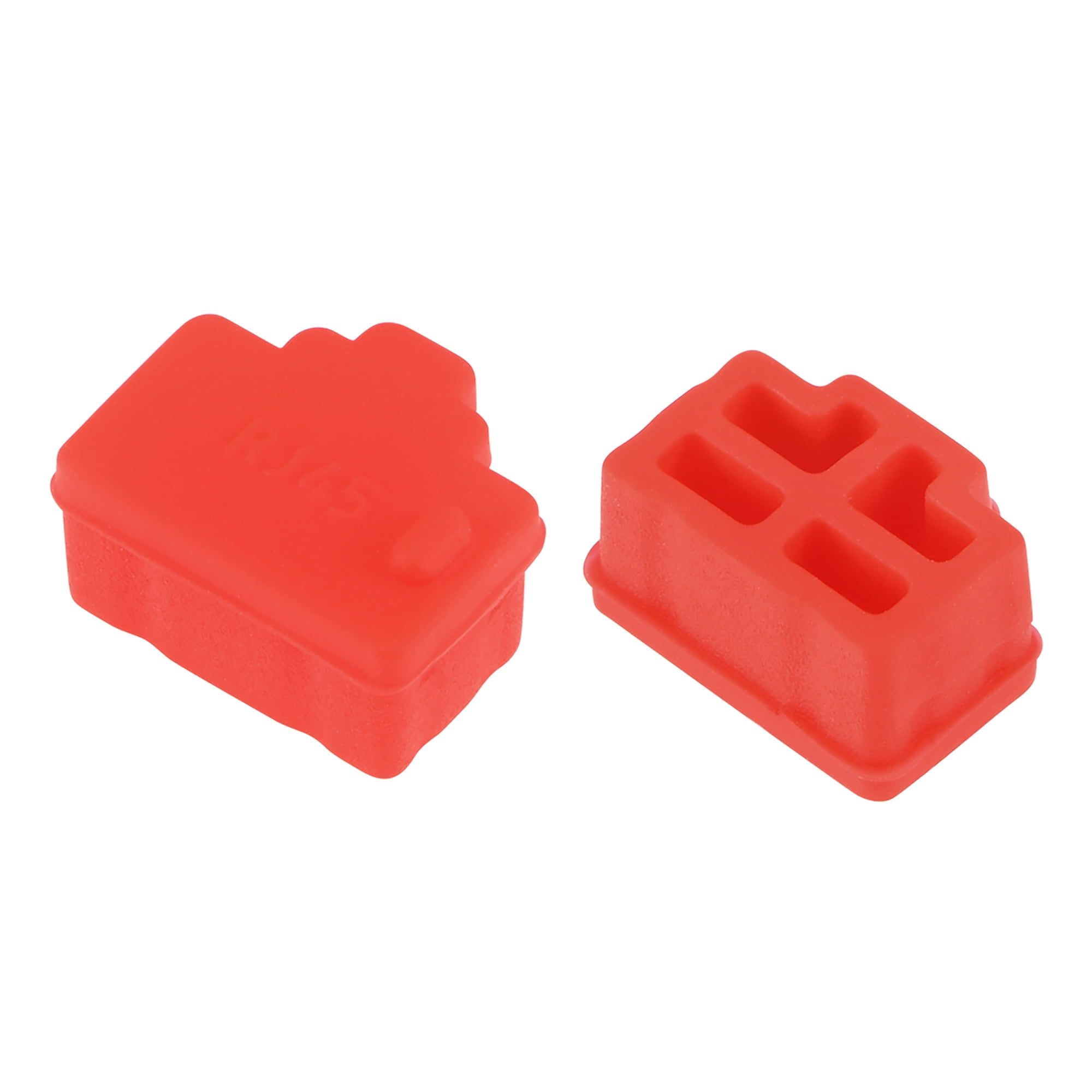 20pcs RJ45 Silicone Protectors Ethernet Hub Port Anti Dust Cap Cover ...