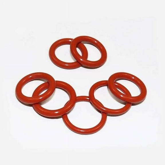 20pcs Red Silicone O Ring CS 3.5mm OD 12~46mm Food Grade Waterproof and Insulated Washer Rubber O Shape Seal Gasket - (Size: OD 15mm, Color: Red, Thickness: 3.5mm) ,Reliable Material