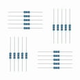 thumbnail image 1 of 20pcs Resistor 2w (2 Watt) ±1% Tolerance Metal Film Fixed Resistor,Multiple Values Of Resistance Optional-2.7R-2W, 1 of 8