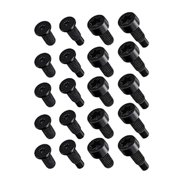 20pcs Rings Doorbell Screws Replacement Security Screws,Spare Screws for Rings Doorbells Accessories for Video Door Bell Smart Doorbell T6T15 Screw Set