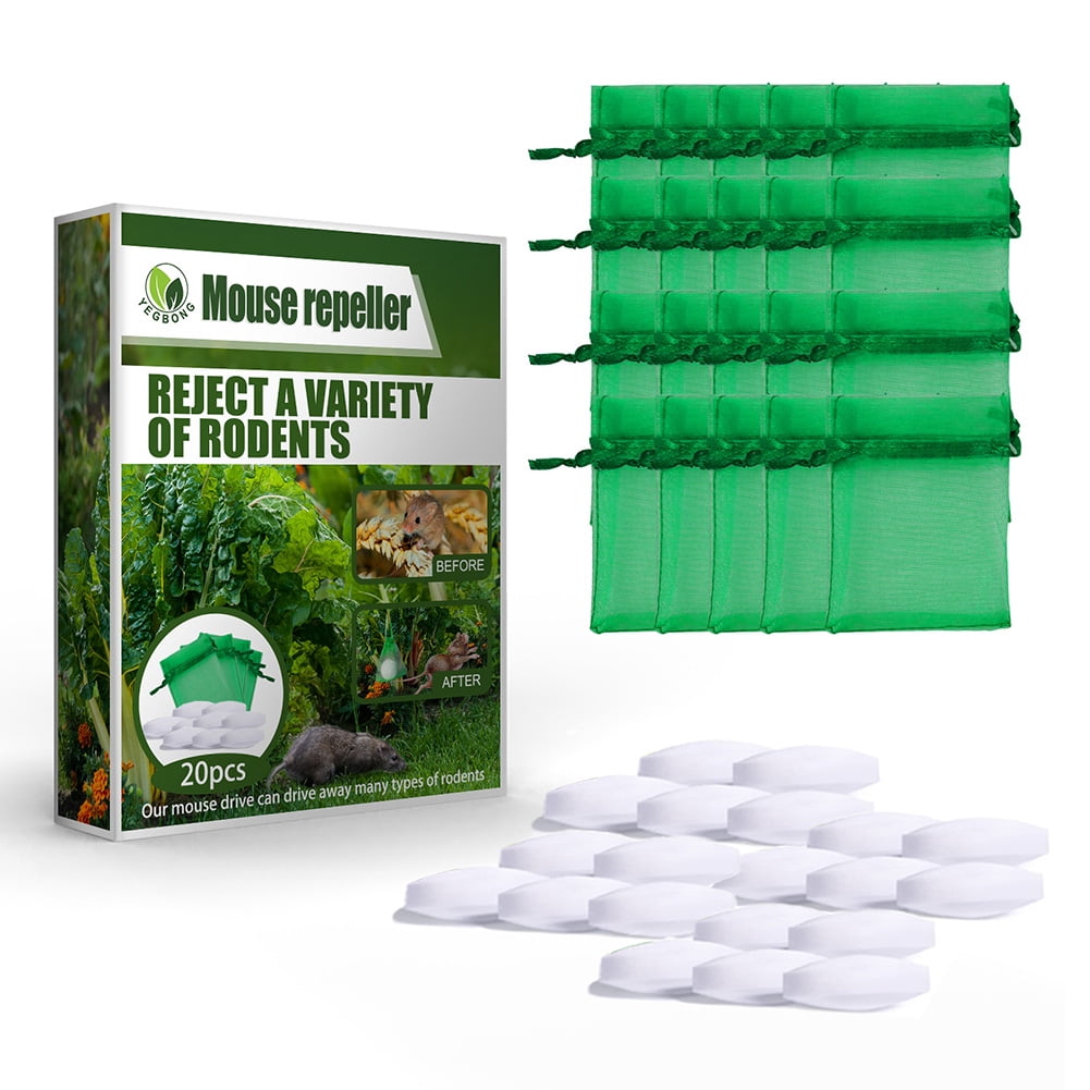 20pcs Rodent Repellent Peppermint Oil to Repels Mice and Rats Squirrel