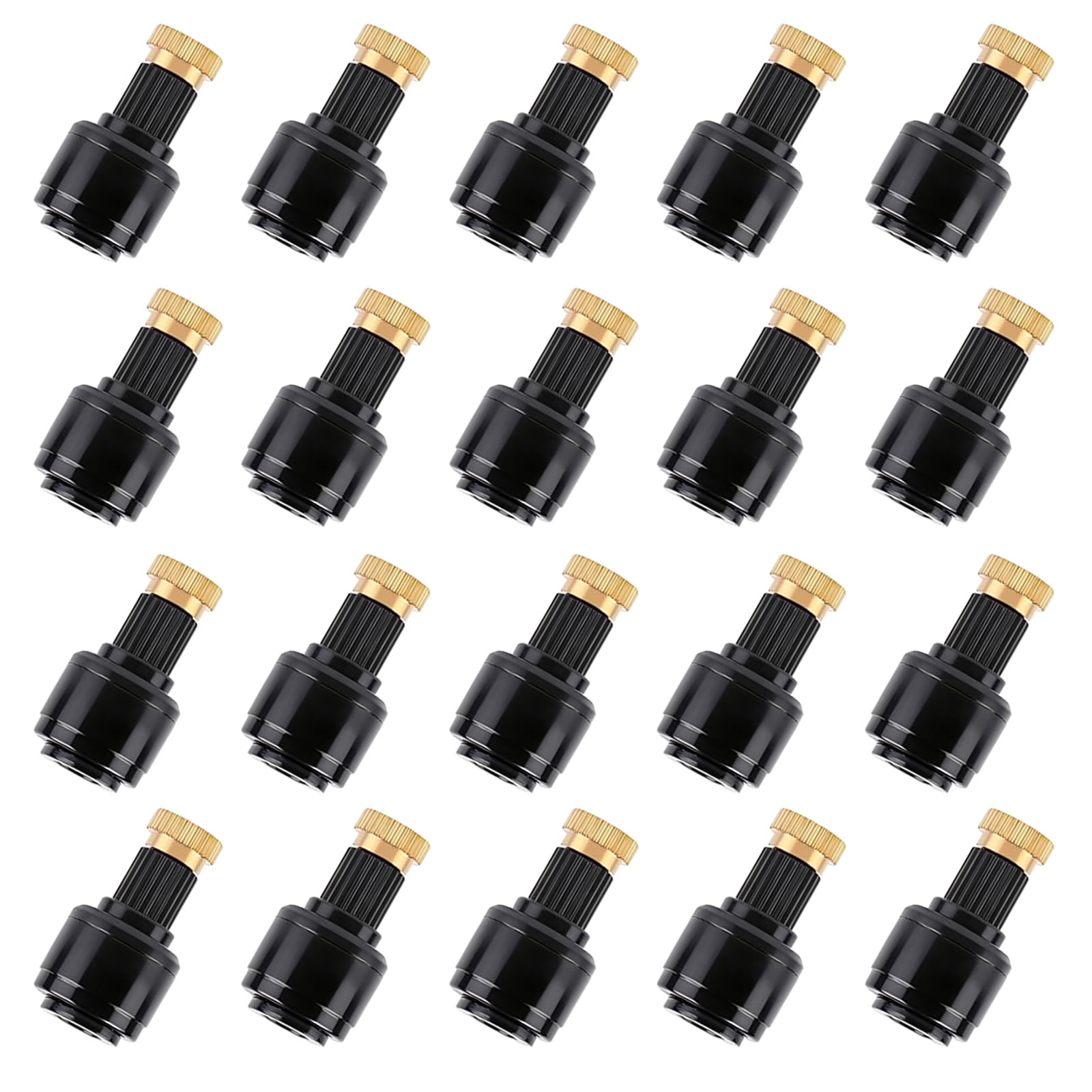 20pcs Rotating Sprinklers Double Outlet Rockers Nozzles Male Thread ...