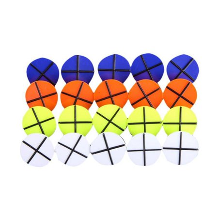 20pcs Round Cross Symbol Golf Ball Mark