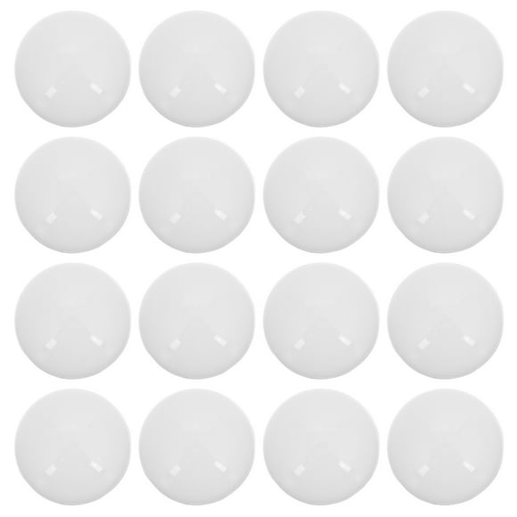 20pcs Round Plastic Globe Lamp Shades Replacement for Vanity Light Bulb Enclosures