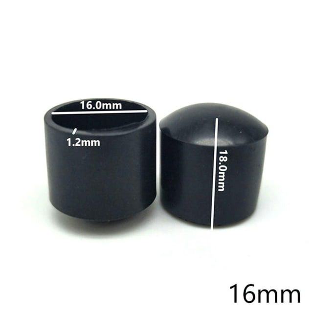 20pcs Rubber Chair Ferrules Anti Scratch Floor Protector Table Feet Leg
