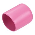 thumbnail image 1 of 20Pcs Rubber End Caps 22mm(7/8") ID Vinyl Round Tube Bolt Cap Cover Screw Thread Protector Pink, 1 of 5