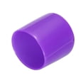 thumbnail image 1 of 20pcs Rubber End Caps 30mm ID Vinyl Round Tube Bolt Cap Cover Screw Thread Protector Purple, 1 of 5