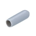 thumbnail image 1 of 20Pcs Rubber End Caps 4mm ID Vinyl Round Tube Bolt Cap Cover Screw Thread Protector Grey, 1 of 5
