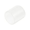thumbnail image 1 of 20Pcs Rubber End Caps Protective Caps 28mm(1.1 Inch) ID Vinyl Round Tube Bolt Cap Cover Screw Thread Protectors, Clear, 1 of 5
