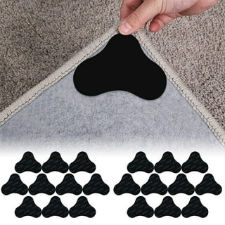 Aurrako Non Slip Rug Pads Extra Thick Gripper for Hardwood Floors,Rug Pad Gripper for Carpeted Tile and Any Hard Surface Floors, Anti Slip Non Skid