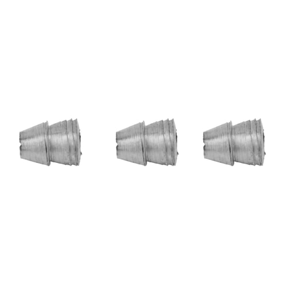 20pcs Safety Round Handle Wedges Steel Hammer Splitting Wedge Set for Axe Claw Sledge Diameter 8mm / 0.31in