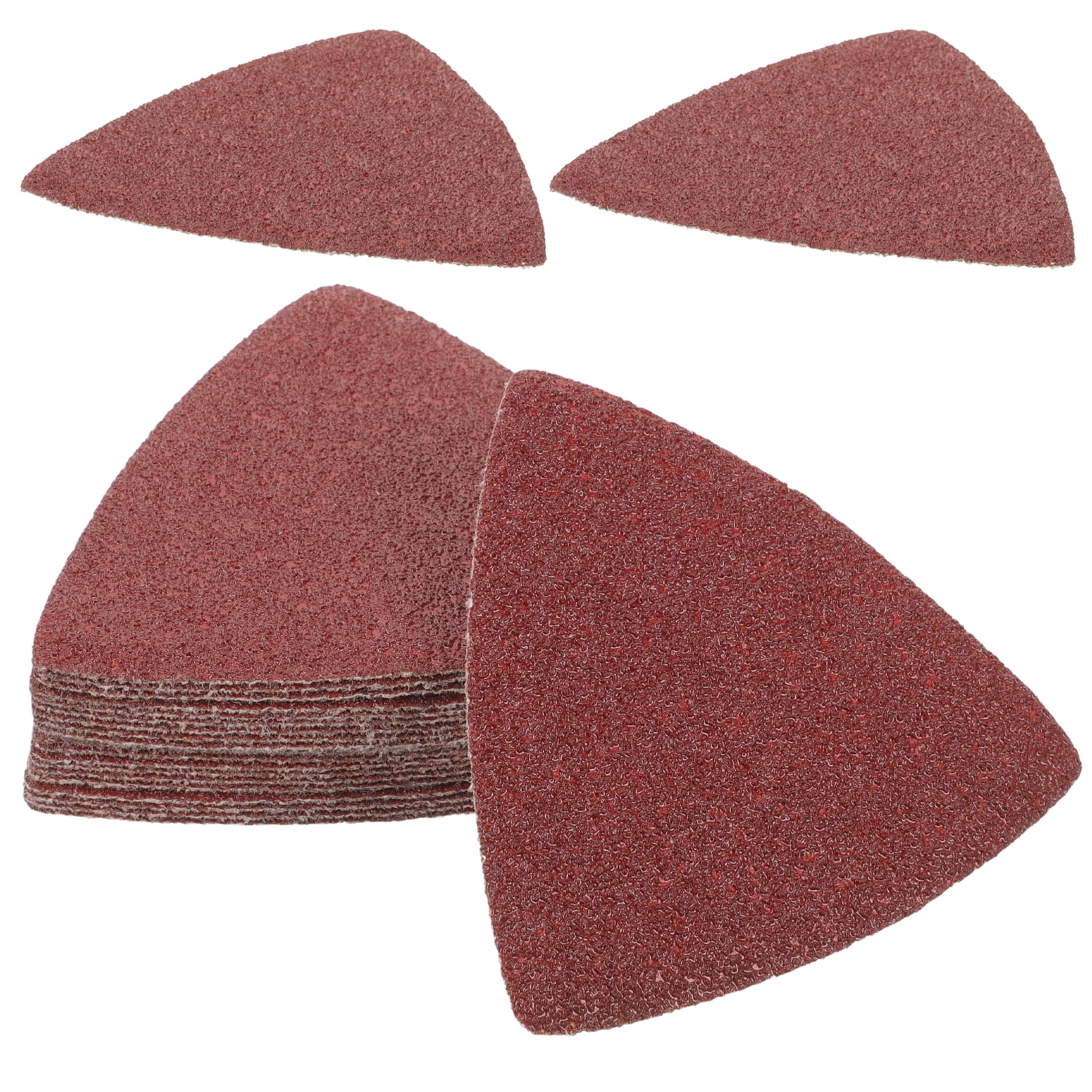 20pcs Sanding Paper Sandpaper Drill Attachment Sand Paper Pad Triangle