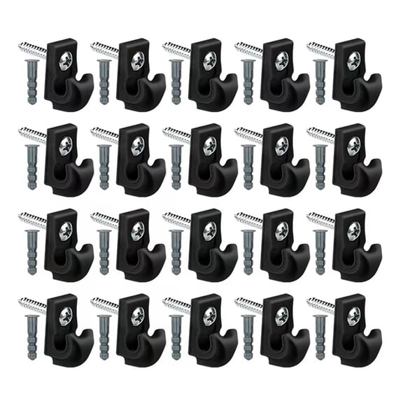 20pcs Screw In Ceiling Hooks Heavy Duty Hooks Light Hanger Hook for Secure Mounting Of Hanging Lamp & Plant Holders