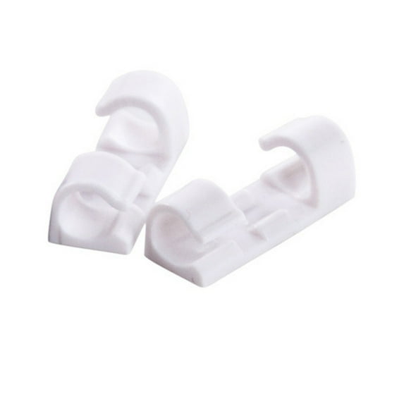 20pcs Self-Adhesive Cable Clips Organizer Drop Wire Cord Management