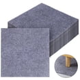 thumbnail image 1 of STOBOK 20Pcs Self Adhesive Peel and Stick Carpet res Light Grey for Home and Commercial Use, 1 of 11
