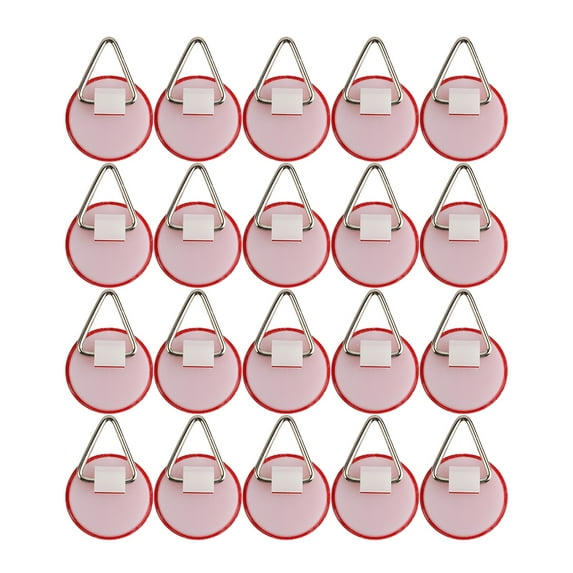20pcs Self-Adhesive Plate Hanger Set Vertical Plate Holders for The Wall Dish Portable Self-Adhesive Wall Plate Holder