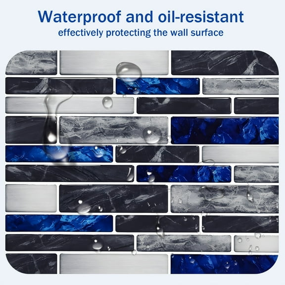 20pcs of Self-Adhesive Wall Panels with a Brick Design, Waterproof Wallpaper That Is Easy to Clean, Suitable for Kitchens, Living Rooms, And Bathrooms