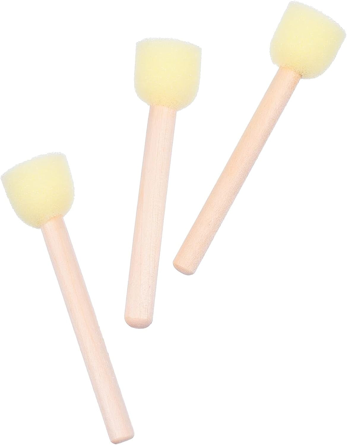 20pcs Set Sponge Foam Brush Round Sponge Kids Tool Kids Painting Crafts