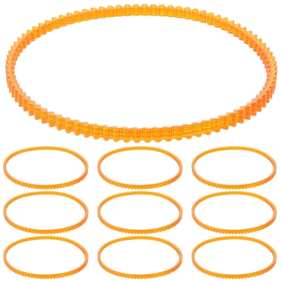 DEEPCRAFF 20Pcs Treadle Sewing Machine Belt Stable Construction Orange Color