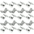 20pcs Shelf Supports Metal Shelf Pegs Shelf Bracket Pegs for Bookshelf