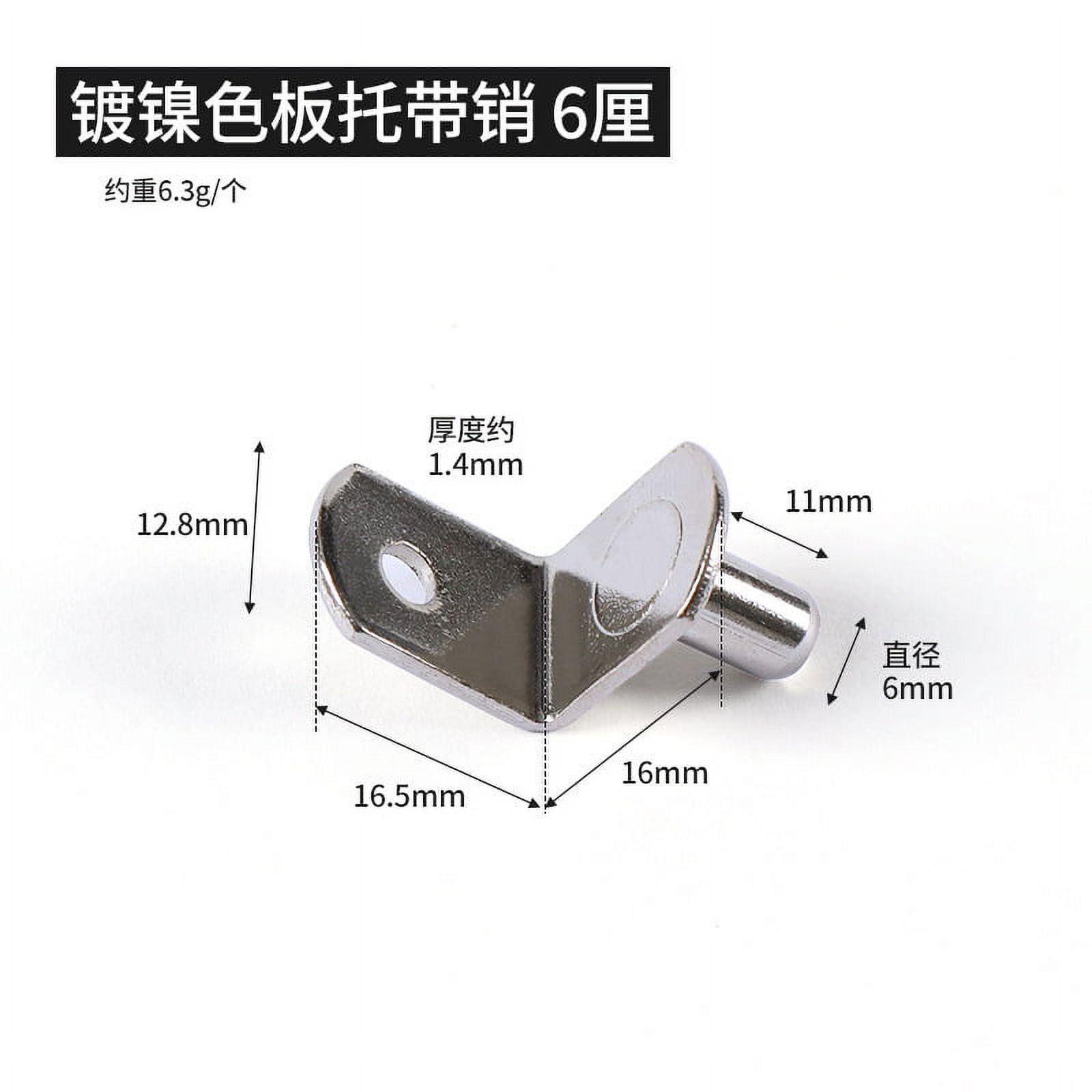 20pcs Shelf Supports Metal Shelf Pegs Shelf Bracket Pegs for Bookshelf