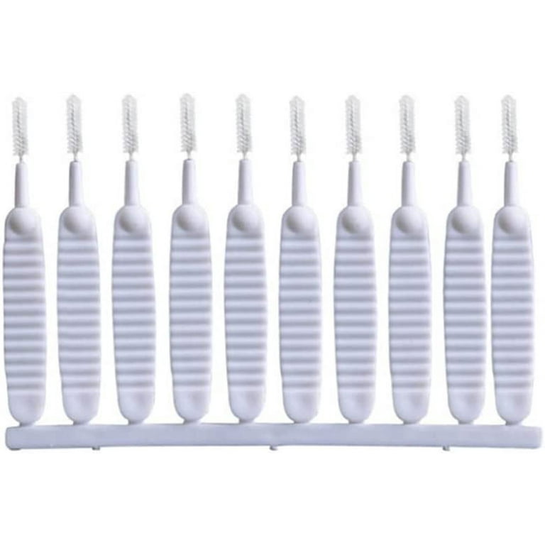 20pcs Shower Nozzle Cleaning Brush Anti-Clogging for Shower Head Cleaning  Brush for Pore Gap Clean with Nylon Bristle Non-Slip Handle