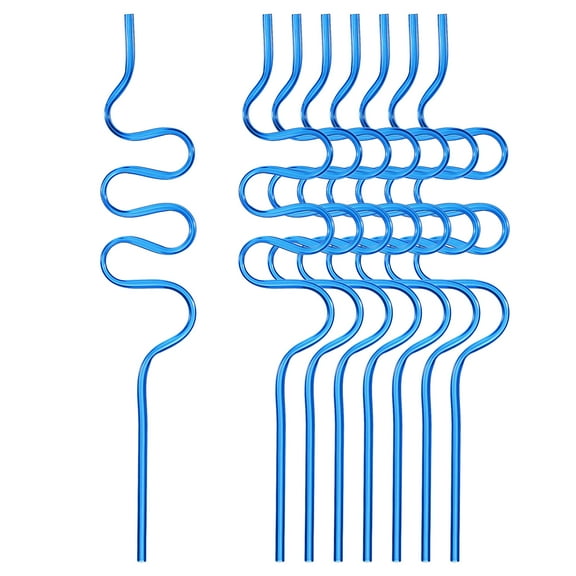 20pcs Silly Straws, 260x45mm Crazy Straws for Gift Christmas Birthday Wedding Party Supplies Decoration