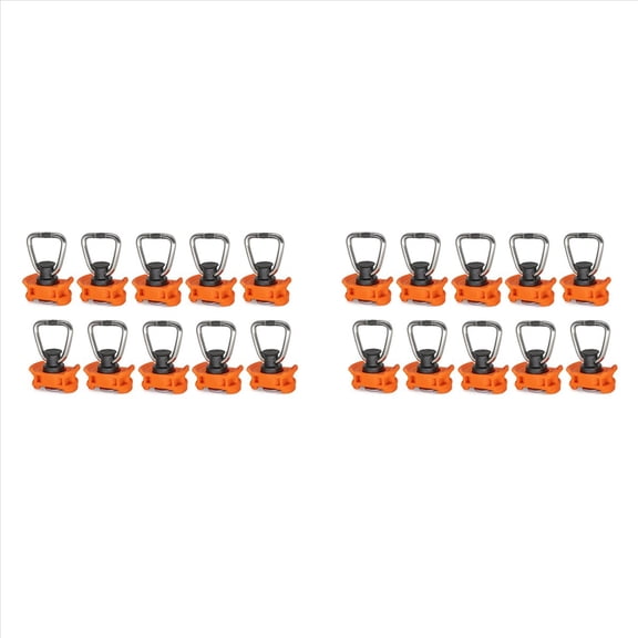 20pcs Single End Fitting for Airline Rail Lashing Stud L-Track