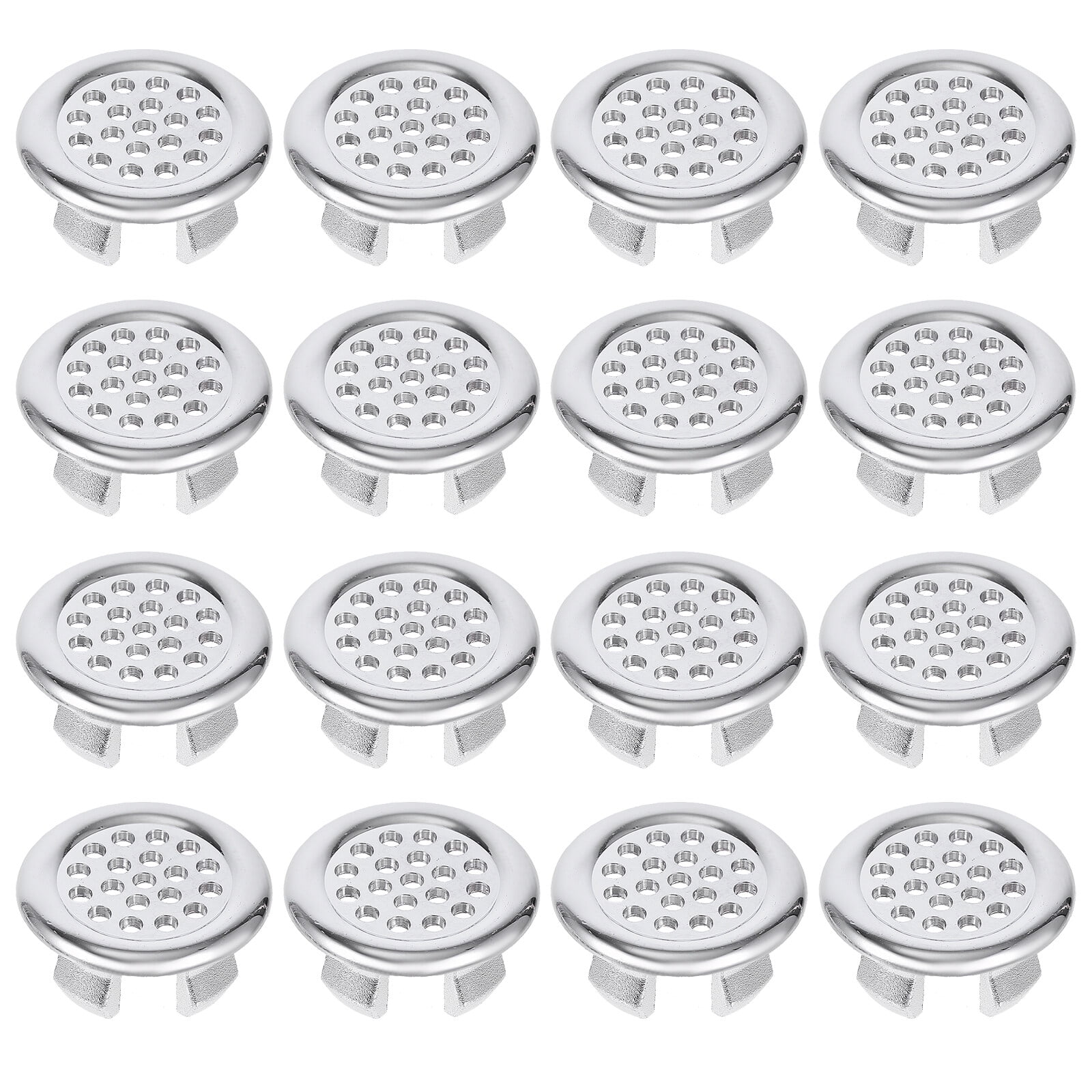 20pcs Sink Overflow Ring Cover Insert Sink Accessories Round Kitchen