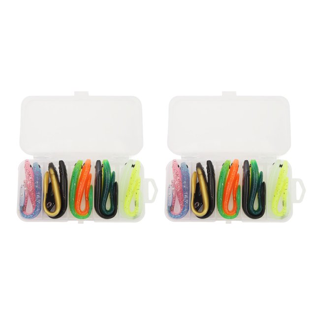 20pcs Soft Fishing Lure Simulation High Toughness Artificial Loach Lure