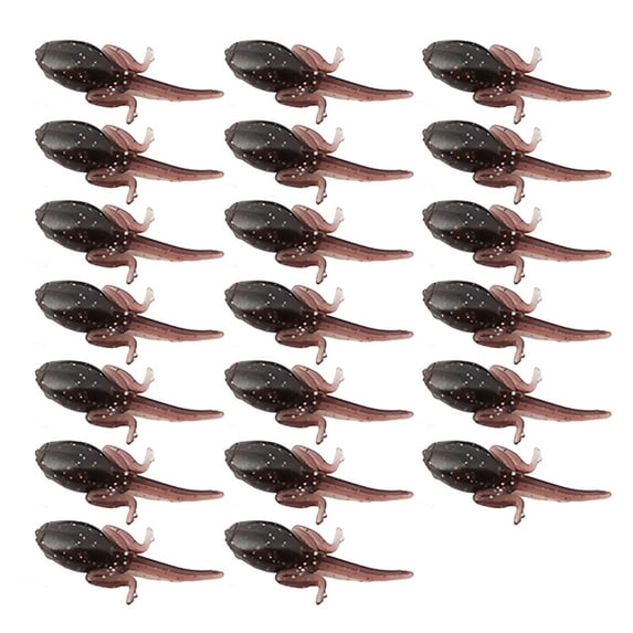 20pcs Soft Fishing Lures Simulation Baits Realistic Artificial Baits