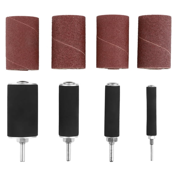 20pcs Spindle Sanding Drum Sander Tool Kit Set with Case for Drill Press