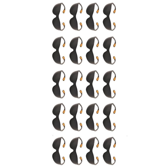 20pcs Splashproof Welding Protective Glasses Scratch Impact Resistant Eye Protections Glasses Safety Glasses