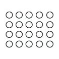 thumbnail image 1 of 20pcs Split Key Rings Metal Flat Round RingsC0rr0s10nResistant Key Rings, 1 of 11