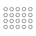 thumbnail image 1 of 20pcs Split Key Rings Metal Flat Round RingsC0rr0s10nResistant Key Rings, 1 of 11