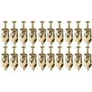 20pcs Strong For Plasterboard Metal Heavy Duty Expansion Nails Self Drilling Drywall Anchors Self-Tapping Screw with Screws 12X30MM 20PCS