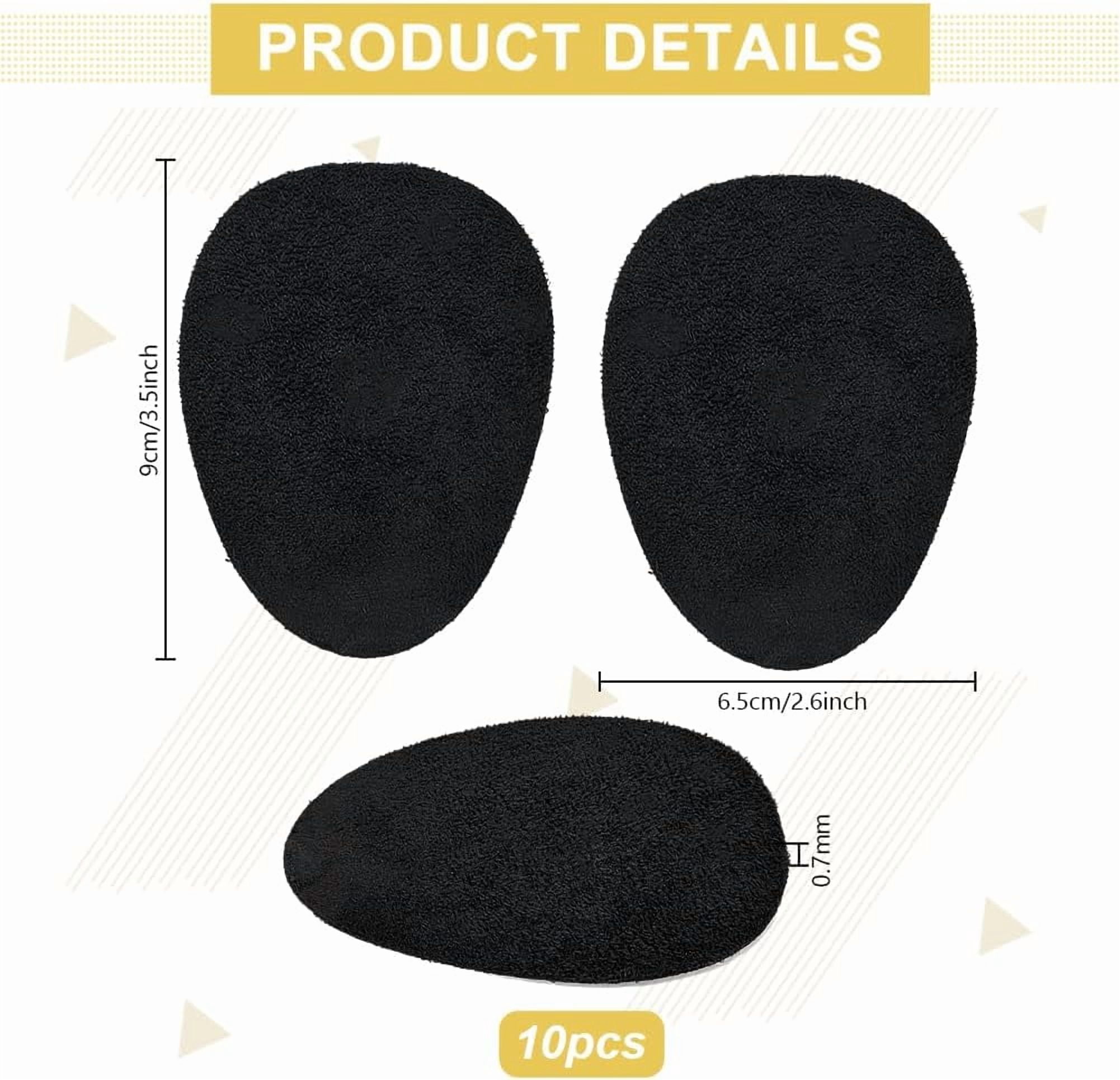 20pcs Suede Soles Shoes Pads Self Adhesive Half Soles Stick on Suede ...