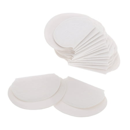 20pcs Summer Sweat Pad Perspiration Absorbing Guard Underarm Armpit Sweat Pad Disposable