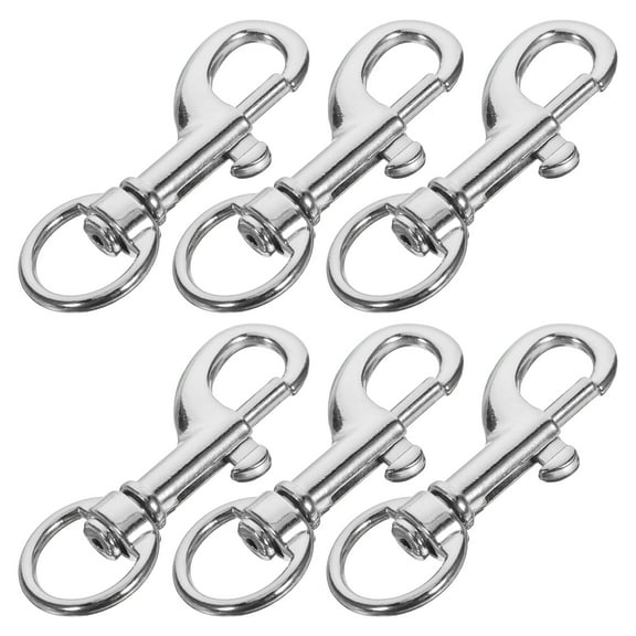 20 Pcs Fish Mouth Button Hooks Alto Sax Neck Strap Hook Metal Clips for Hanging Swivel Clip