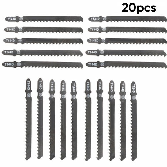 20pcs T144D Jig Saw Blades Woodworking Fiber Boards Chipboard Particleboard For Makita Festool Power Cutting Tools