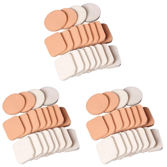 20pcs Tablets Make Up Sponge Makeup Powder Dry Wet Wet Powder Puff Sponge Pad 2PCS Fluff And Puff Dryer Industries