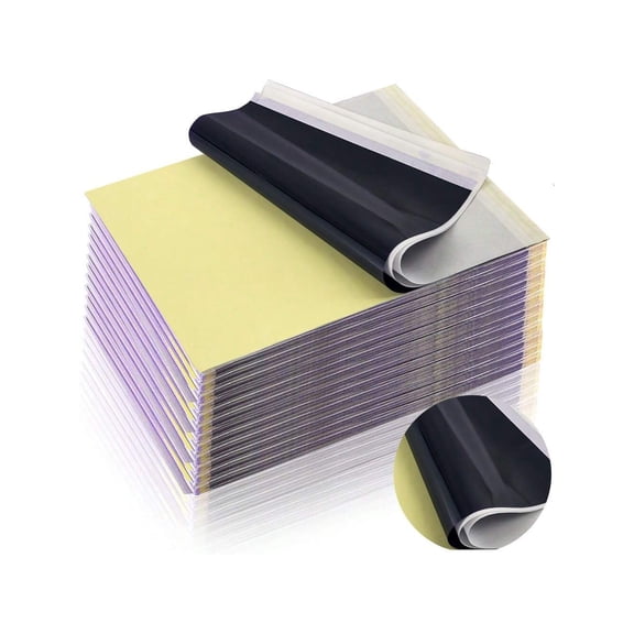 20pcs Tattoo Transfer Paper A4 Size Tattoo Stencil Paper Copy Paper Thermal Paper For Transfer Machine Printer Tattoo Accessories