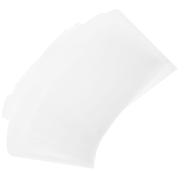 20-Pack Transparent File Storage Bags for Scrapbooking, Invoice, Document Organizers, Clear Plastic File Holders